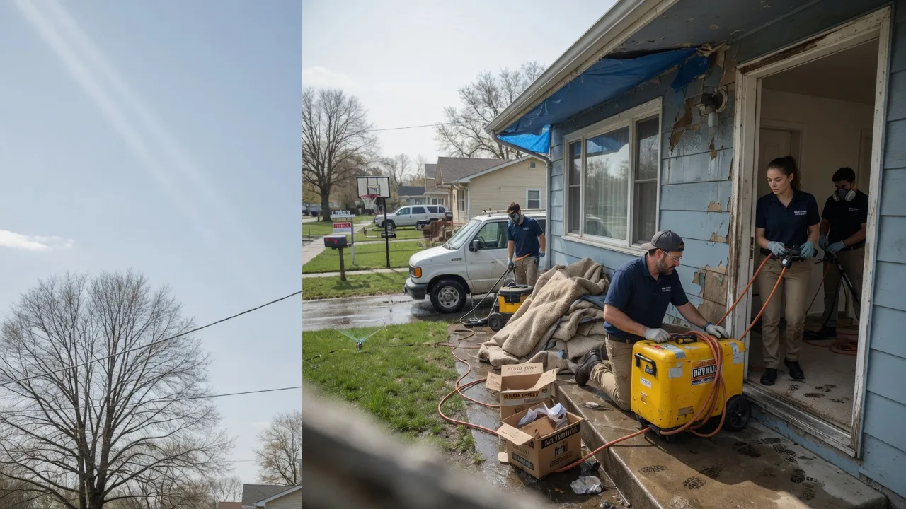 Basement Flood Cleanup in Dover, MO near me
